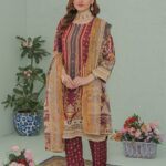 2 piece lawn suit